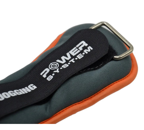 Обважнювачі для ніг та рук Power System PS-4072 2 х 1,5 кг, сірі