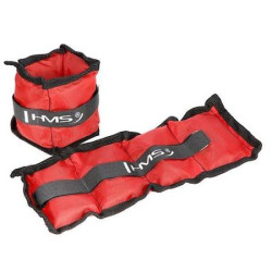 Вагові подушки OB02 2 x 0.7 KG HMS - червоно-чорні
