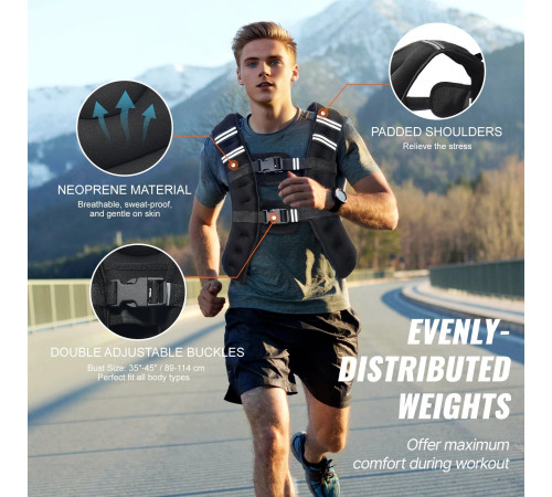 Обтяжувальний жилет VEVOR 5,4 кг