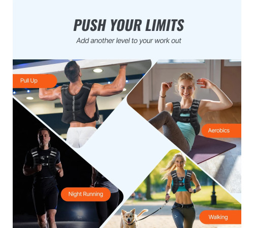 Обтяжувальний жилет VEVOR 13,8 кг