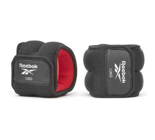 Обважнювачі на щиколотки Reebok RAWT-1122, 1 кг Обважнювачі на щиколотки Reebok RAWT-1122, 1 кг