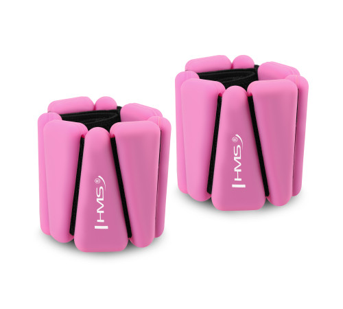 Обважнювачі для рук та ніг HMS SNK01 2 х 0,5 кг, рожеві