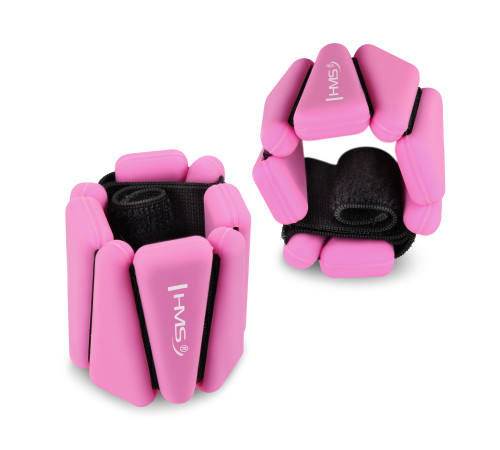 Обважнювачі для рук та ніг HMS SNK01 2 х 0,5 кг, рожеві