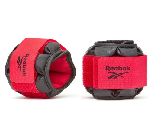 Обважнювачі зап'ястя Reebok Flexlock Wrist Weights 1.5 кг, чорно-червоний