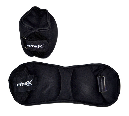 Обважнювачі на щиколотку Fitex 1 кг MD1662-1 Обважнювачі на щиколотку Fitex 1 кг MD1662-1