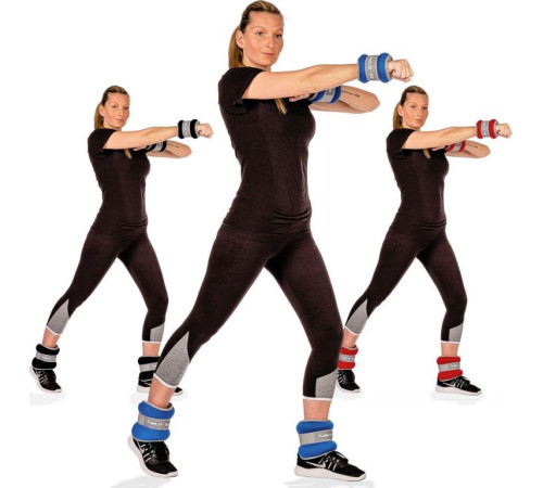 Обтяжувачі Movit Neoprene, світловідбиваючі манжети - 2 х 3 кг Обтяжувачі Movit Neoprene, світловідбиваючі манжети - 2 х 3 кг
