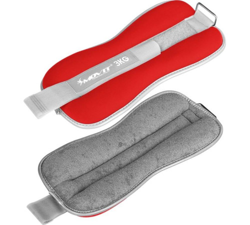 Обтяжувачі Movit Neoprene, світловідбиваючі манжети - 2 х 3 кг Обтяжувачі Movit Neoprene, світловідбиваючі манжети - 2 х 3 кг