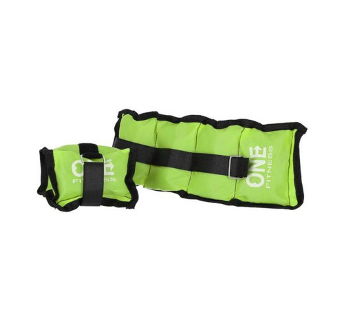 Вагові подушки WW01 2 x 0.7 KG ONE FITNESS - зелені Вагові подушки WW01 2 x 0.7 KG ONE FITNESS - зелені