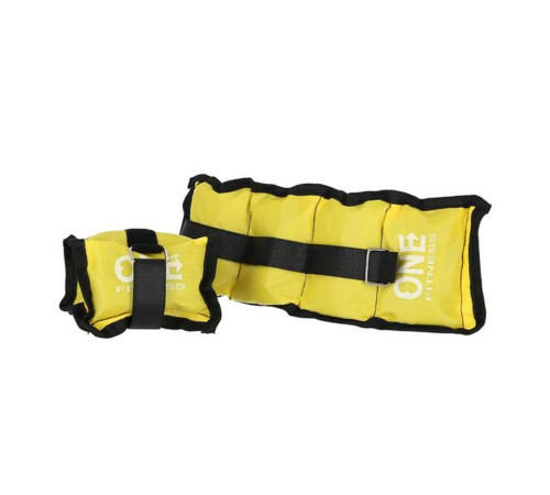 Вагові подушки WW01 2 x 0.7 KG ONE FITNESS - жовті Вагові подушки WW01 2 x 0.7 KG ONE FITNESS - жовті