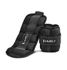 Обважнювачі для зап'ястя/щиколотки HMS ONK04 2 х 2 кг, чорні
