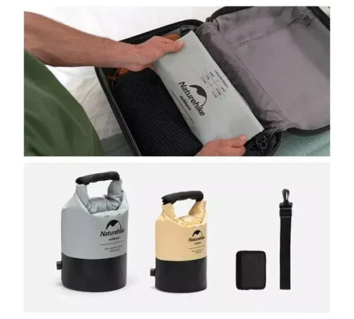 Фітнес-мішок Naturehike Fitness Aqua NH21FSB03 6 л, жовтий