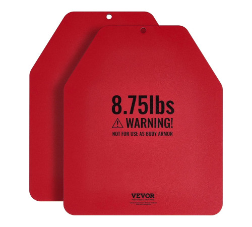 Плити для вагового жилета VEVOR 7,94 кг, червоні