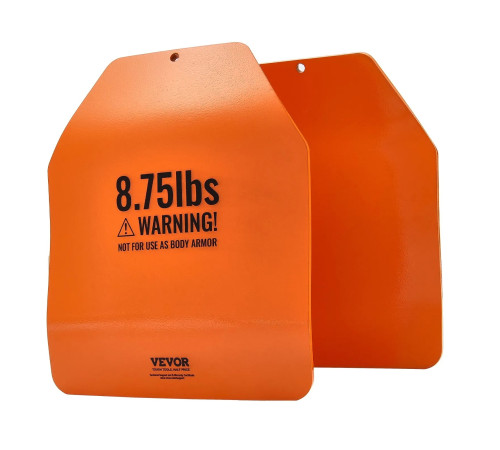 Плити для вагового жилета VEVOR 7,94 кг, оранджеві