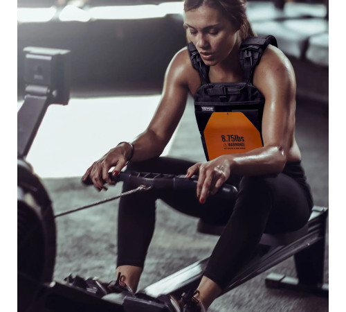 Плити для вагового жилета VEVOR 7,94 кг, оранджеві