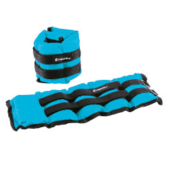 Регульовані навантаження для щиколотки та зап’ястя inSPORTline BlueWeight 2x2 kg