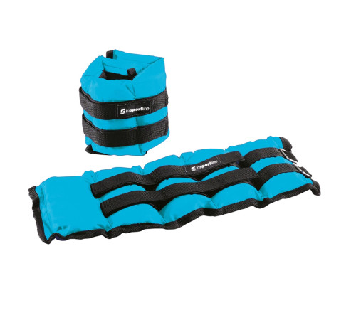 Регульовані навантаження для щиколотки та зап’ястя inSPORTline BlueWeight 2x2 kg Регульовані навантаження для щиколотки та зап’ястя inSPORTline BlueWeight 2x2 kg