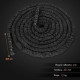 Тренувальний канат Costway 9м з якірним ременем і захисним чохлом