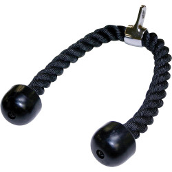 Канат для тяги на трицепс з подвійним хватом WCG 72 см.