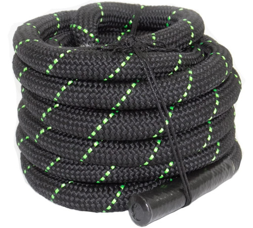 Канат тренувальний для кросфіту 6м Battle Rope WCG 38х6 Канат тренувальний для кросфіту 6м Battle Rope WCG 38х6