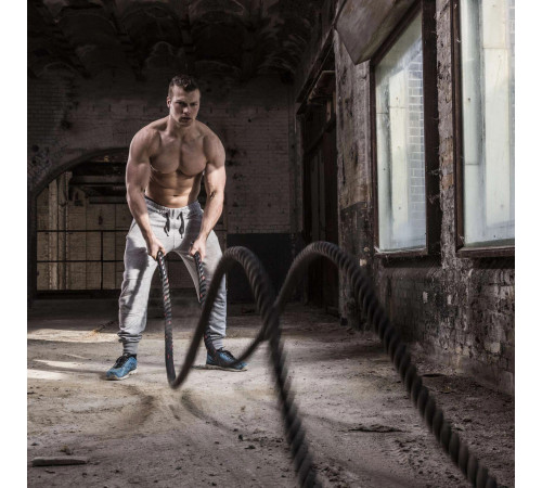 Канат тренувальний TUNTURI BATTLE ROPE 12 м