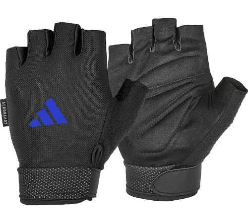 Рукавички для тренінгу Adidas Essential Adjustable Gloves розмір S, чорно-сині