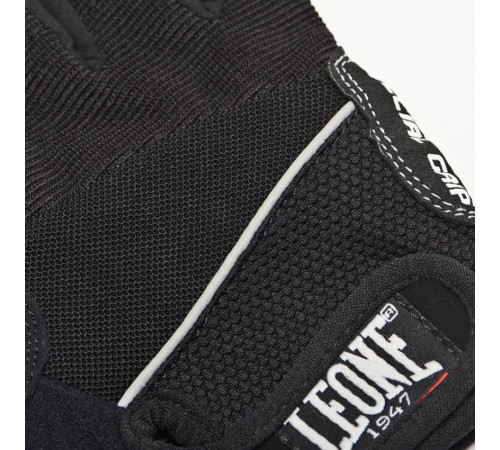 Рукавички для фітнесу Leone Gel Shock M, чорно-білі