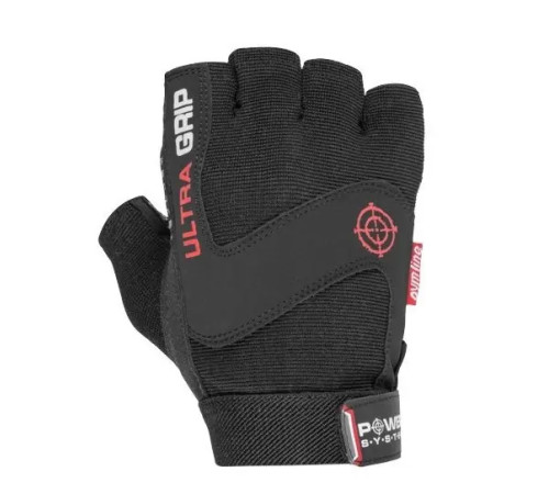Рукавички для фітнесу Power System PS-2400 Ultra Grip XL, чорні