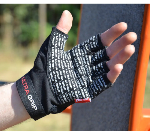 Рукавички для фітнесу Power System PS-2400 Ultra Grip XL, чорні