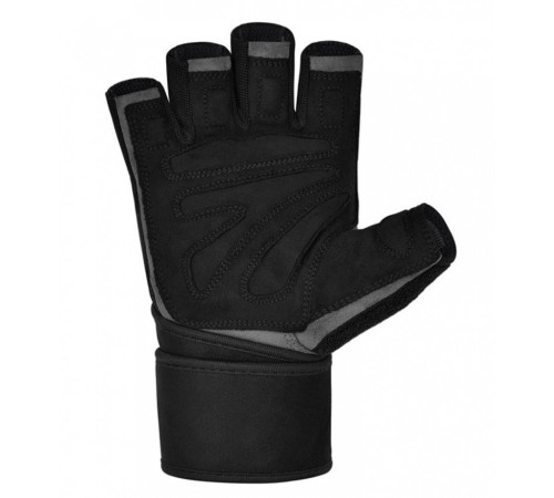 Рукавички для фітнесу RDX L4 Micro L, чорно-сірі