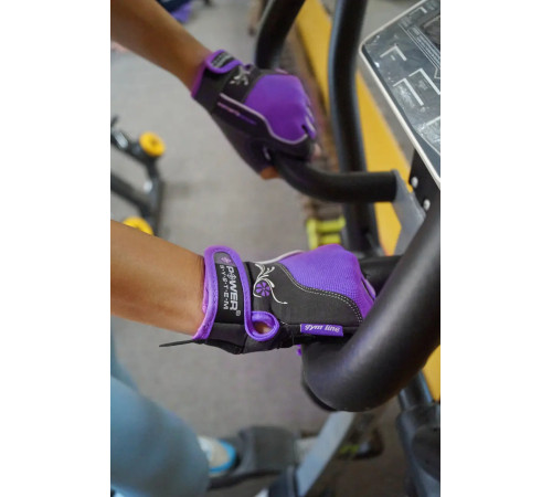 Рукавички для фітнесу жіночі Power System PS-2570 S, фіолетові