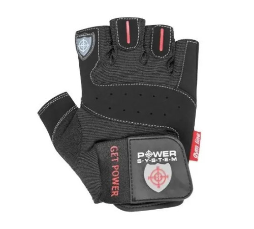Рукавички для фітнесу Power System PS-2550 Get Power XXL, чорні