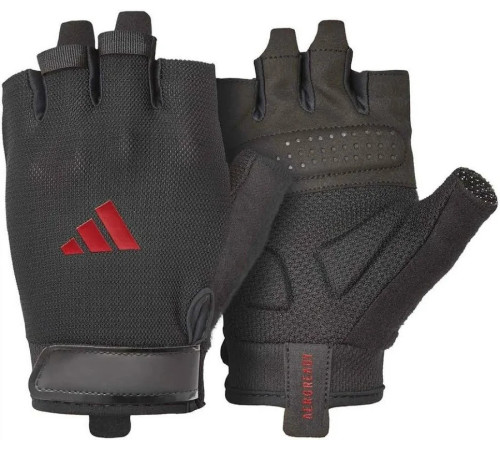 Рукавички для тренінгу Adidas Essential Training Gloves розмір XS, чорно-червоні