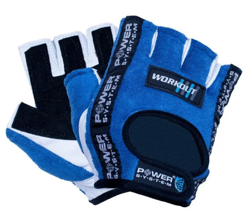 Рукавички для фітнесу Power System PS-2200 Workout XL, сині