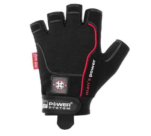 Рукавички для фітнесу чоловічі Power System PS-2580 L, чорні