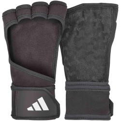 Рукавички для тренінгу Adidas Open Back Training Gloves розмір XL, чорно-білі