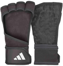 Рукавички для тренінгу Adidas Open Back Training Gloves розмір M, чорно-білі