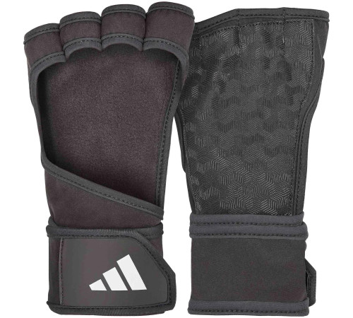 Рукавички для тренінгу Adidas Open Back Training Gloves розмір M, чорно-білі