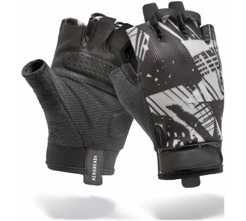 Рукавички для тренінгу Adidas Essential Training Gloves розмір S, чорно-сірі