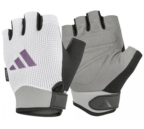 Рукавички для тренінгу Adidas Performance Women's Gloves розмір XL, біло-сірі