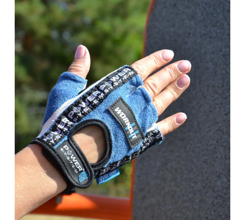 Рукавички для фітнесу Power System PS-2200 Workout XS, сині