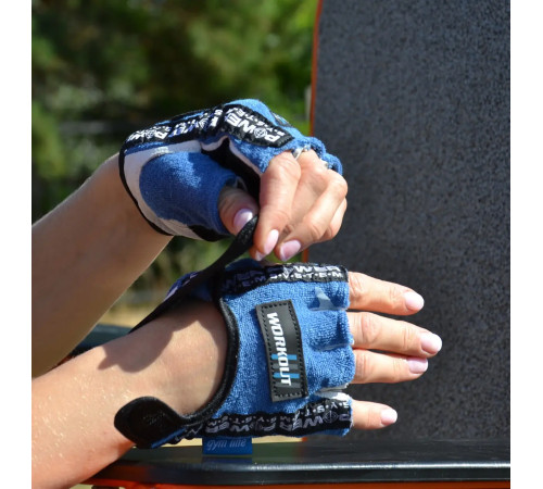 Рукавички для фітнесу Power System PS-2200 Workout XS, сині