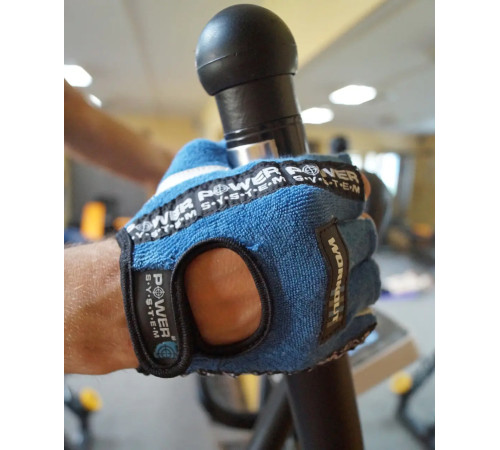 Рукавички для фітнесу Power System PS-2200 Workout XS, сині