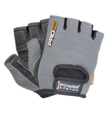 Рукавички для фітнесу Power System PS-2250 Pro Grip XS, сірі