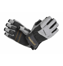 Рукавички для фітнесу MadMax MFG-871 Damasteel розмір XXL, сіро-чорні