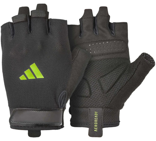 Рукавички для тренінгу Adidas Essential Training Gloves розмір XS, чорно-зелені