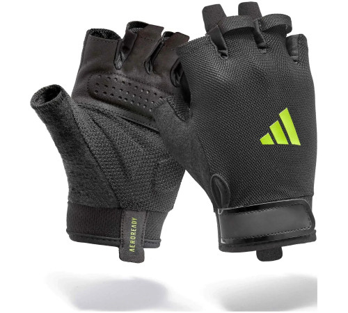 Рукавички для тренінгу Adidas Essential Training Gloves розмір XS, чорно-зелені