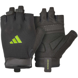 Рукавички для тренінгу Adidas Essential Training Gloves розмір L, чорно-зелені