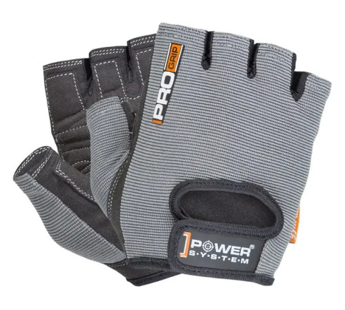 Рукавички для фітнесу Power System PS-2250 Pro Grip XL, сірі