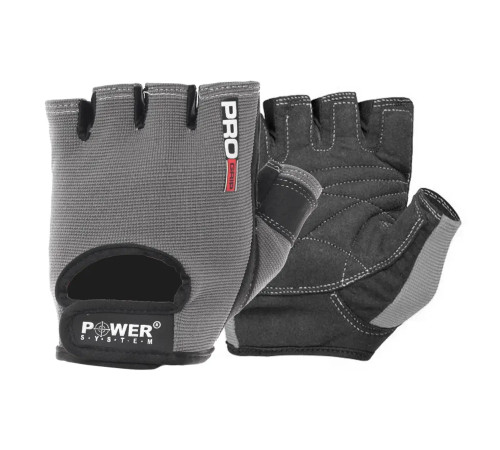 Рукавички для фітнесу Power System PS-2250 Pro Grip XL, сірі