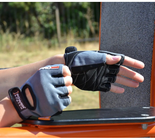 Рукавички для фітнесу Power System PS-2250 Pro Grip XL, сірі